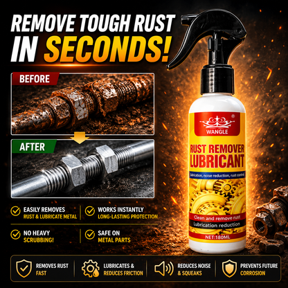 🏆Anti-Rust Lubricant Spray & Rust Remover | 🔥Buy 1 Get 1 FREE🔥