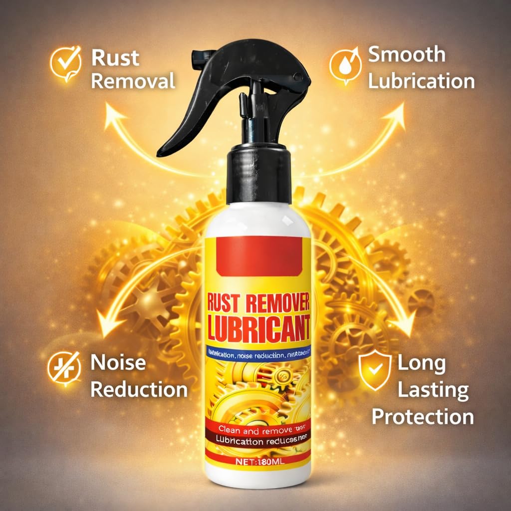 🏆Anti-Rust Lubricant Spray & Rust Remover | 🔥Buy 1 Get 1 FREE🔥